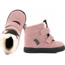 Mido Noster 32-22 sněhule boty s membránou voděodolné růžové
