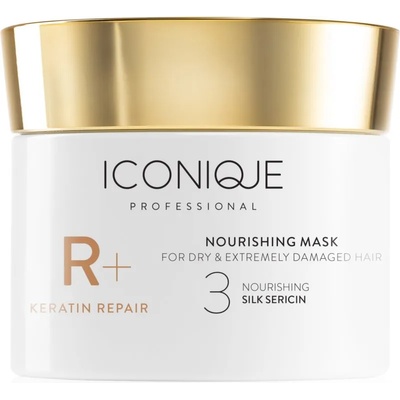 ICONIQUE Professional R+ Keratin repair Nourishing mask възстановяваща маска за суха и увредена коса 100ml