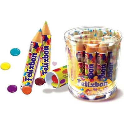 Sweet Trebor s Felixbon Tužka s čokoládovým dražé 24 x 15 g
