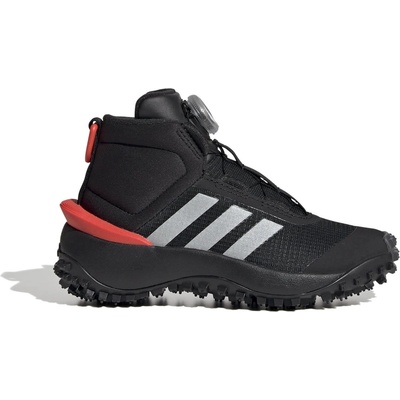 adidas Kids' FORTATRAIL Chukka Boot - CBLACK/SILVMT/B