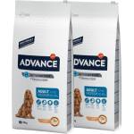 ADVANCE Dog Medium Adult 2 x 14 кг