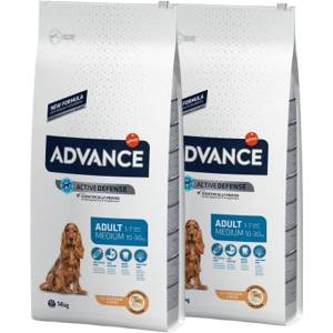 ADVANCE Dog Medium Adult 2 x 14 кг