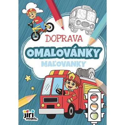 JIRI MODELS a.s. Omaľovánky A5 Doprava