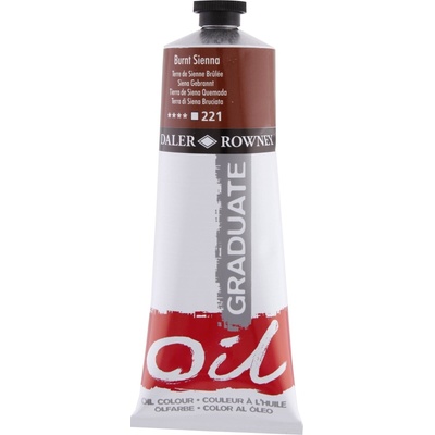 Daler Rowney Graduate Маслена боя Burnt Sienna 200 ml 1 бр (117200221)