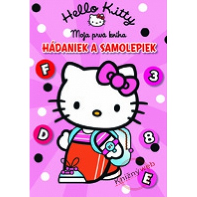 Hello Kitty Moja prvá kniha hádaniek a samolepiek