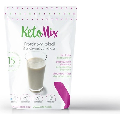 KetoMix Proteinový koktejl 15 porcí 450 g – Zboží Mobilmania