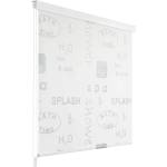 vidaXL Ролетна щора за баня, 80x240 см, Splash (142871)