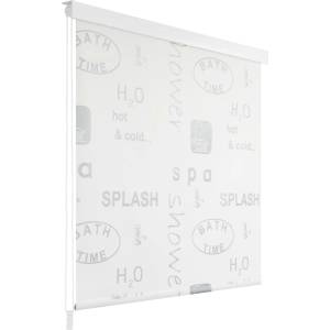 vidaXL Ролетна щора за баня, 80x240 см, Splash (142871)