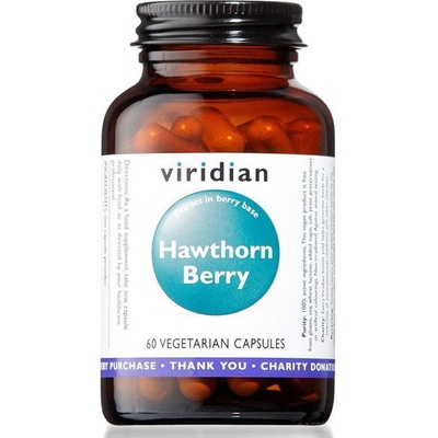 Viridian Hawthorn Berry 60 kapslí
