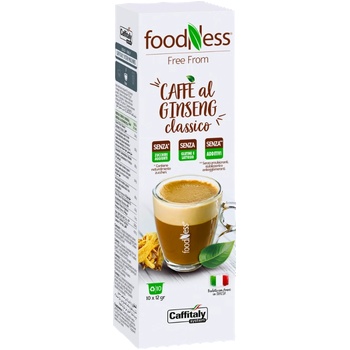 FoodNess Кафе капсули Foodness Ginseng Classico, 10бр