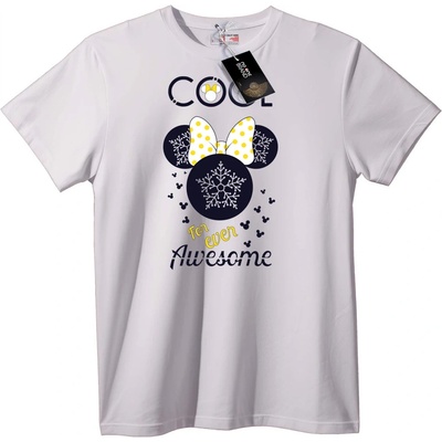 NOONEBRAND Тениска Minnie Mouse Панделка - 6XL, White