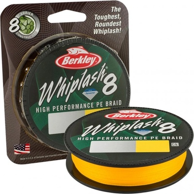 Berkley Šnúra Whiplash 8 Yellow 150m 0,12mm 17,5kg