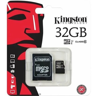 Kingston microSDHC 32GB UHS-I/C10 (290078)