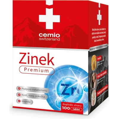 Cemio Zinok Premium 100 tabliet