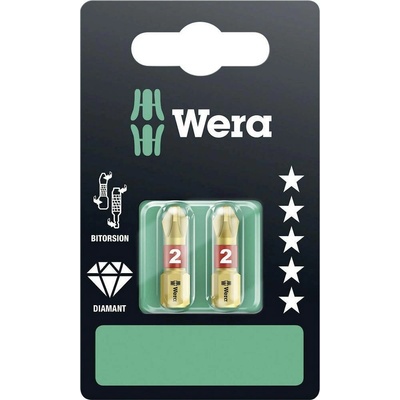 Wera 851/1 BDC SB Bity PH 2 x 25 mm 2 dílný 073335