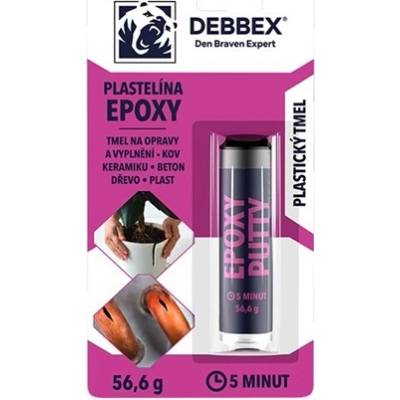 DEBBEX by Den Braven Plastelína Epoxy světle černá 56,6g