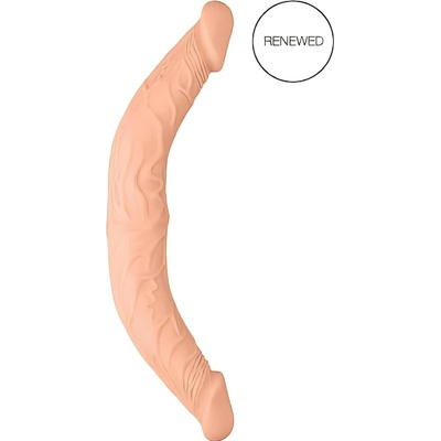 RealRock dvojitý dildo 36 cm telová farba