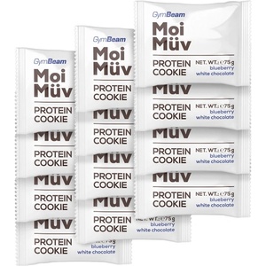 GymBeam MoiMüv Protein Cookie [12 x 75 грама] Двоен шоколад
