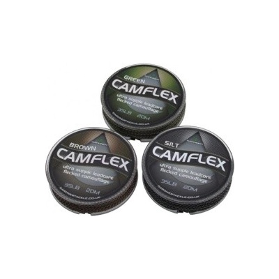 Gardner Olověná šnúra Camflex Leadcore 20m 35lb Silt