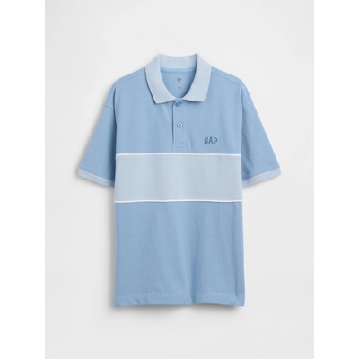 GAP detská polo košeľa s logom modrá