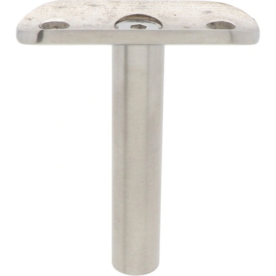 Držiak madla na trubku ø 42,4 mm, brúsená AISI 304