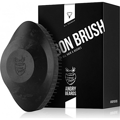 Angry Beards Carbon Brush All-Rounder 1 ks kartáč na vousy i vlasy pro muže – Zboží Dáma