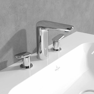 Villeroy & Boch Смесител за умивалник Villeroy&Boch Antao с двойна ръкохватка, гланциран хром (TVW11100100061)