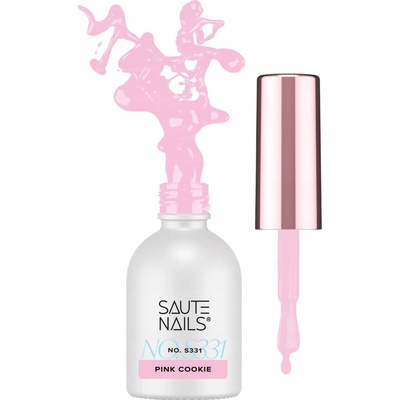 SAUTE NAILS Hybridní lak S331 PINK COOKIE 8ml