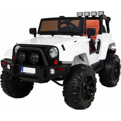 Mamido Elektrické autíčko jeep All Terrain biela