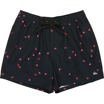 Quiksilver Бански гащета Quiksilver Everyday Printed Volley 15´´ swimming shorts - Black (Black Fallen Blossom)