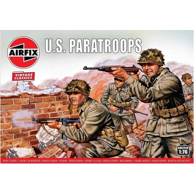 Airfix Classic Kit VINTAGE figurky A00751V US Paratroops 1:76