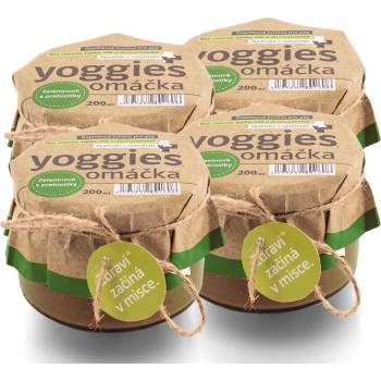 Yoggies omáčka zeleninová s prebiotiky 4 x 0,2 l