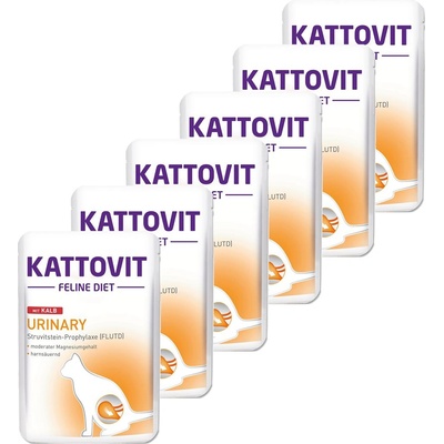 KATTOVIT Urinary пастет телешки 6 x 85 г
