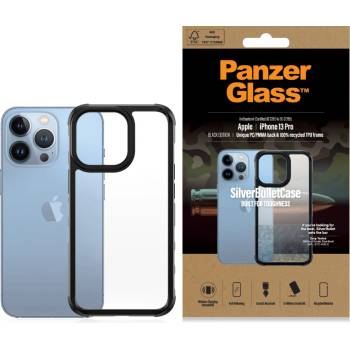 Panzer Гръб PanzerGlass SilverBulletCase за Iphone 13 Pro - Черна рамка