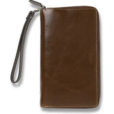Filofax Malden Compact Zip A6 týdenní 2026 hnědý
