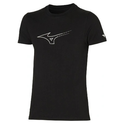 Mizuno bežecké tričko Athletic RB Tee pánské čierne