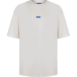 Hugo Тениска Hugo Mens HUGO Printed Logo Back T-Shirt with MCMXCIII text - Regular Fit - White 121