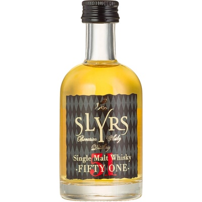 Slyrs Single Malt Whisky Fifty-One 51% 0,05 l (čistá fľaša)