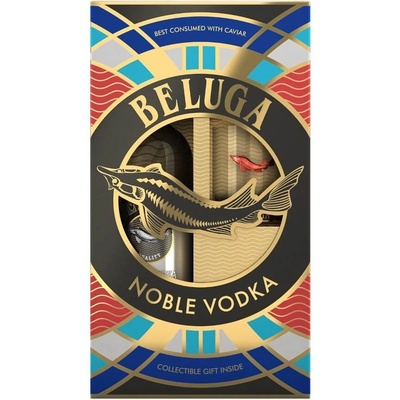 BELUGA Noble с висока чаша - водка 700ml 700 ml