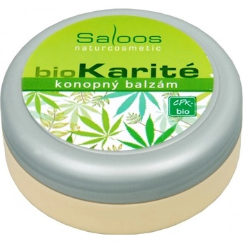 Saloos Bio Karité telový balzam Konopí 50 ml