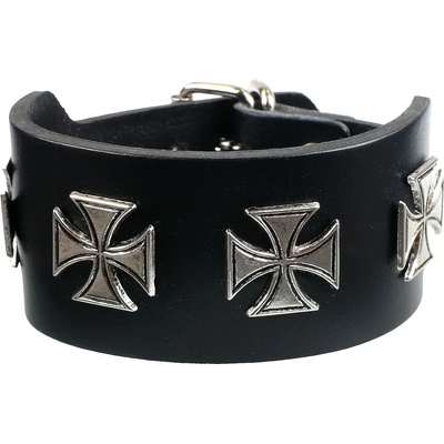 Leather & steel fashion Гривна Cross - LSF1 07