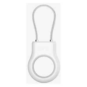 Apple Belkin Secure Holder w Wire Cable - Airtag - White (MSC009btWH)