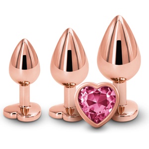 NS Novelties Rear Assets Trainer Kit Rose Gold Pink Heart