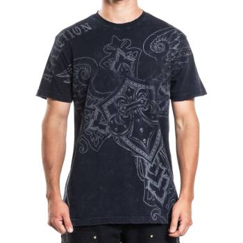 AFFLICTION мъжка тениска affliction - tragic reign - a29126-bklv
