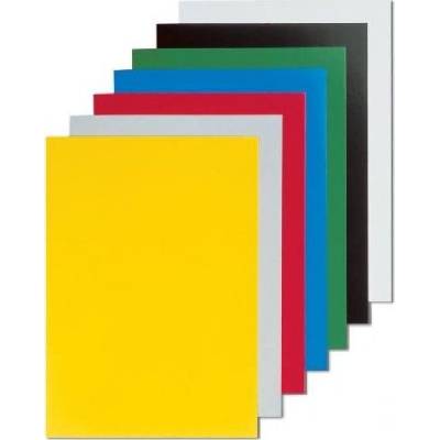 FELLOWES OBAL KU ŠPIRÁLOVEJ VÄZBE "CHROMO" BIELY, LESKLÝ, A4/250G