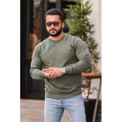 Madmext Мъжки суитчър 4119 - Каки 286150 (286150_Хаки)