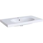 Geberit Acanto - Умивалник 90x48 см, отвор за смесител, с преливник, с KeraTect, бял 500.623. 01.8 (500.623.01.8)