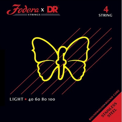 DR Fodera Stainless Steel 4 Light 40100
