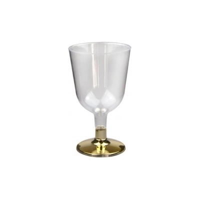 Rubikap - Чаша със златна основа, 150мл, полистирен-(R. 150-PS302) (0151699)