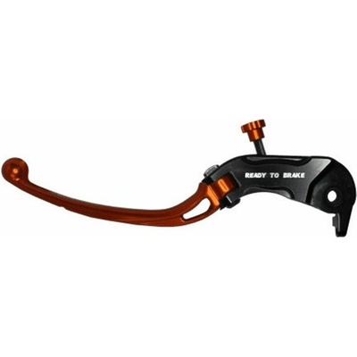 ACCOSSATO Páčka spojky výklopná ACCOSSATO LV033 in Aluminium For Clutch Master Cylinder Ready To Brake oranžová
